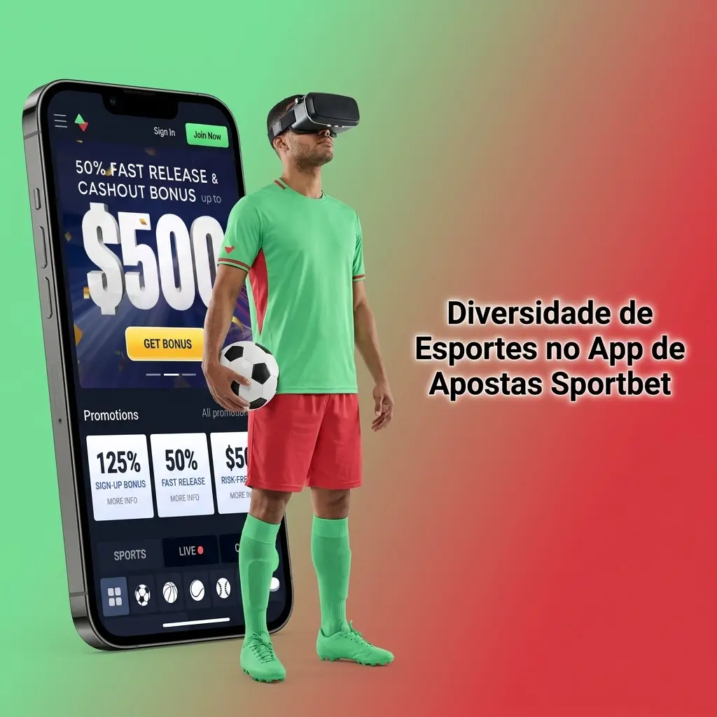 Diversidade de esportes no app Sportbet: futebol, basquete, tênis, MMA, eSports e mais modalidades disponíveis